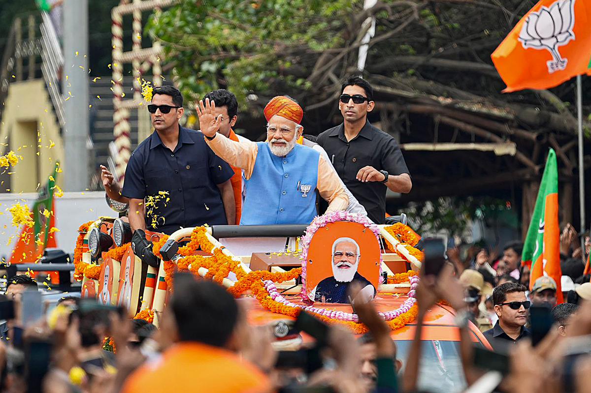 modi's roadshow