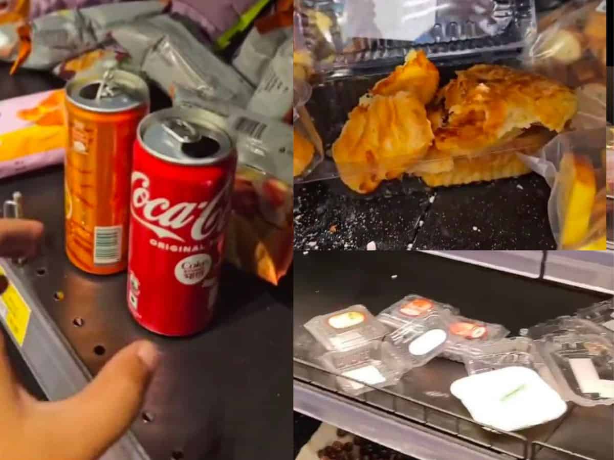 LuLu Mall's Grand Opening Marred By Shopper-Induced Chaos 88 Watch: Crowd at LuLu Mall gobble snacks, flee without paying