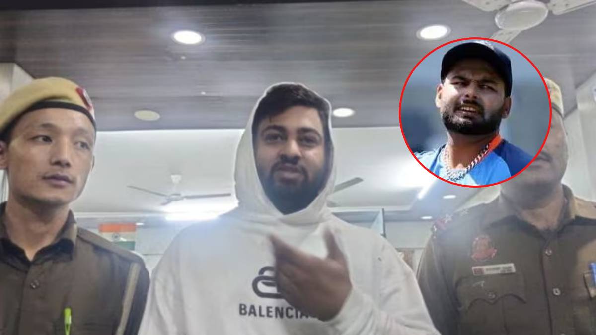 Rishabh Pant Of Crores | Cricketer-Turned-Conman Arrested For Duping Hotels 89 माजी क्रिकेटपटूचा ऋषभ पंतला १.६३ कोटींना गंडा, ताज हॉटेलचे ५.५३ लाख रुपये लुबाडले | Delhi Police arrested former Haryana Cricketer cum conman mrinank singh Duped Rishabh Pant Hotel Taj ...